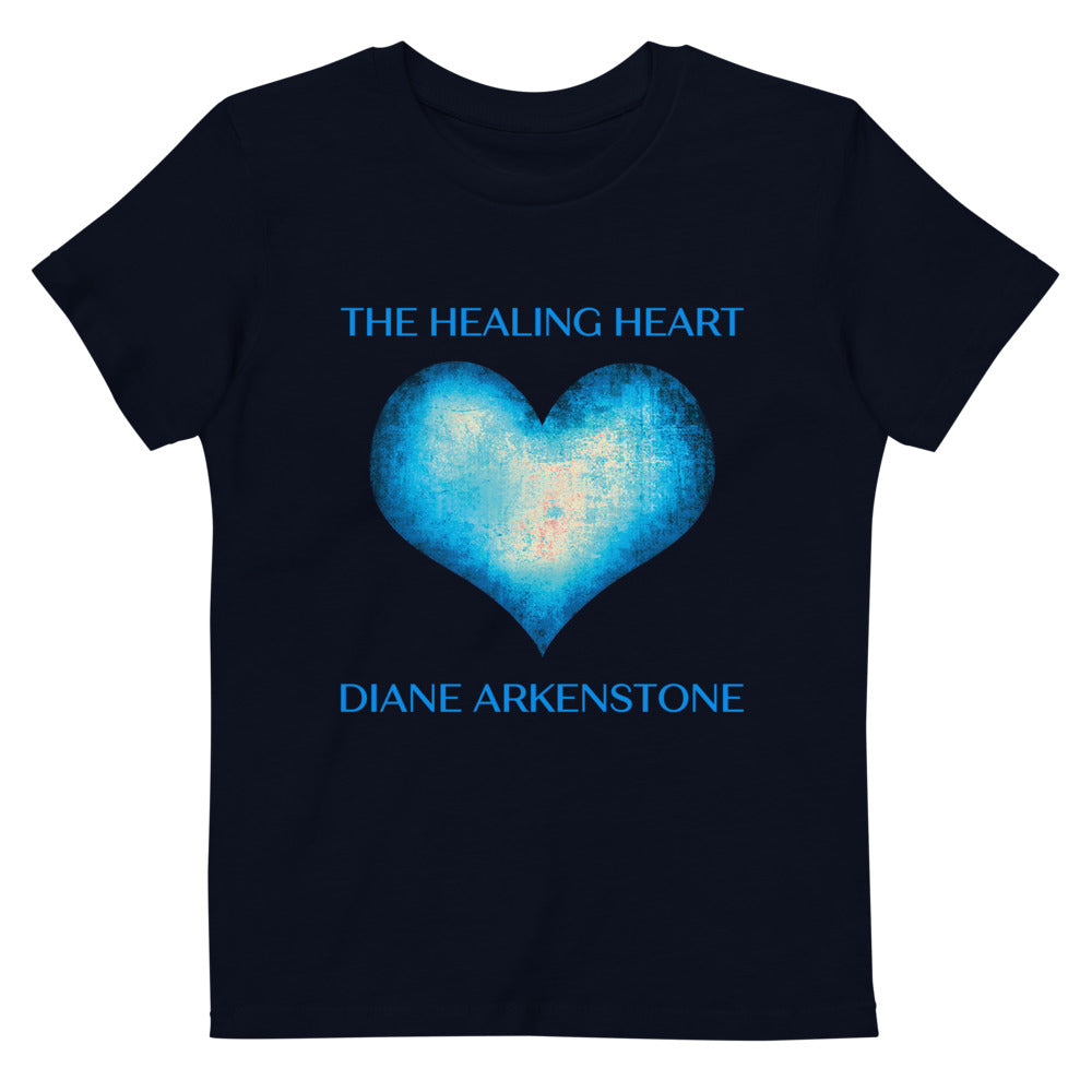 Organic cotton kids "Healing Heart" Tee (5 shirt colors)