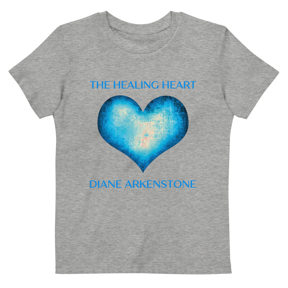 Organic cotton kids "Healing Heart" Tee (5 shirt colors)